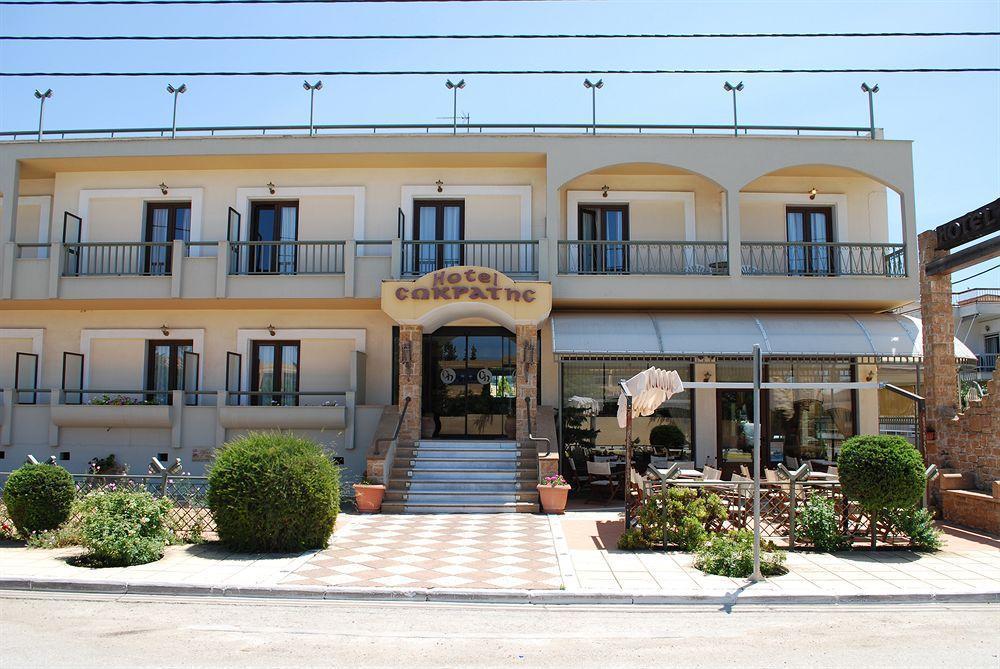 Sokratis Hotel Nea Moudania Exterior photo